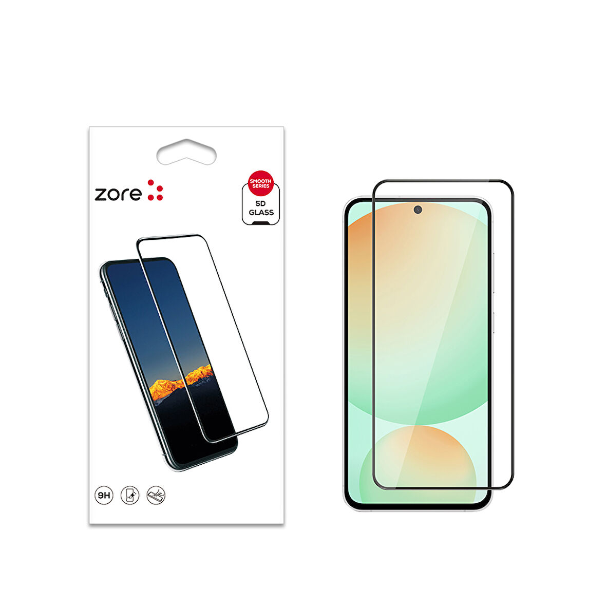 Galaxy S24 FE Ekranı Tam Kaplayan Kenarları Kırılmaya Dayanıklı Ekran Koruyucu
