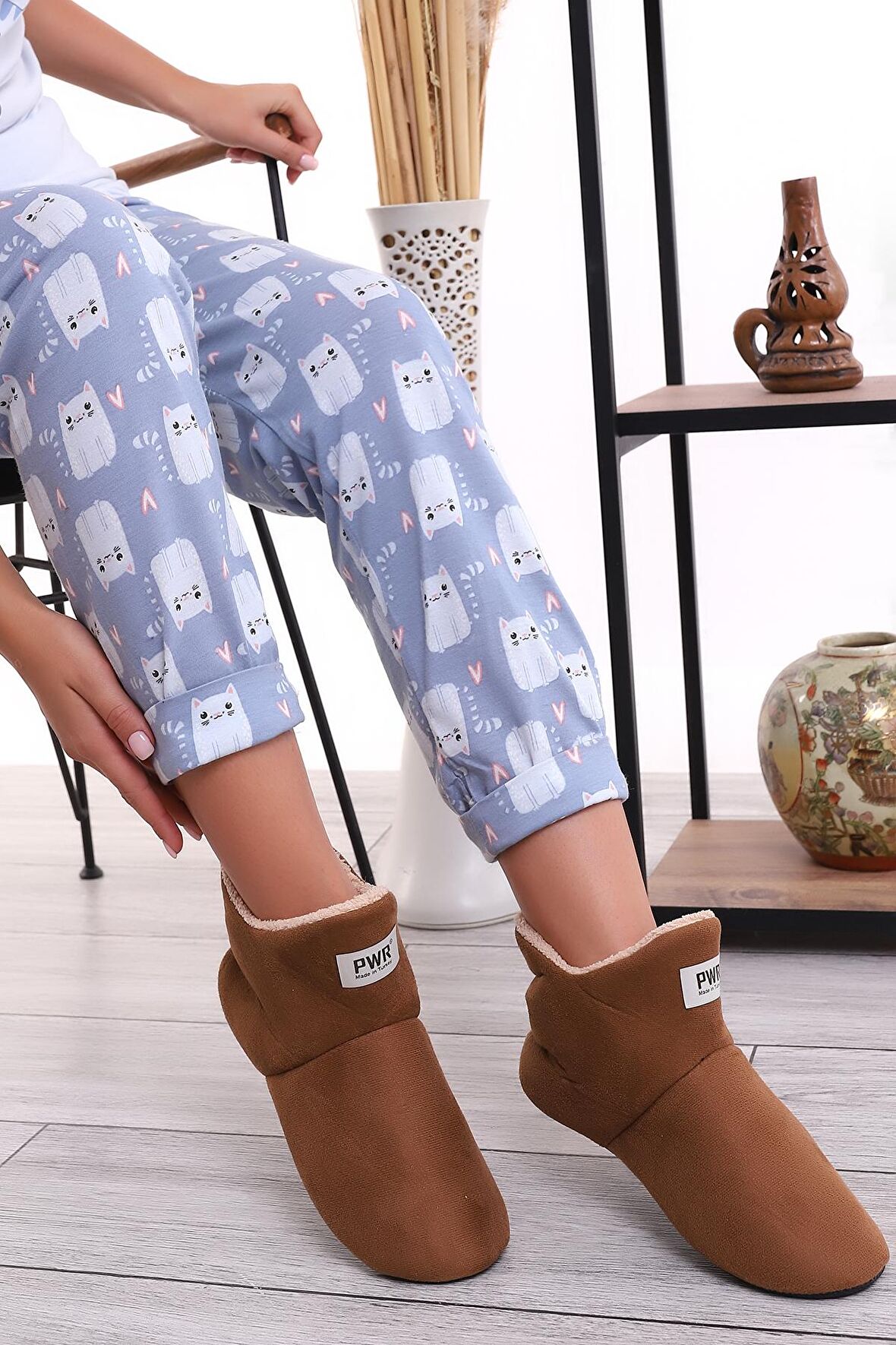 UC 01 Erkek Kadın Çocuk Ev  Pandufu Botu Ev Ayakkabısı