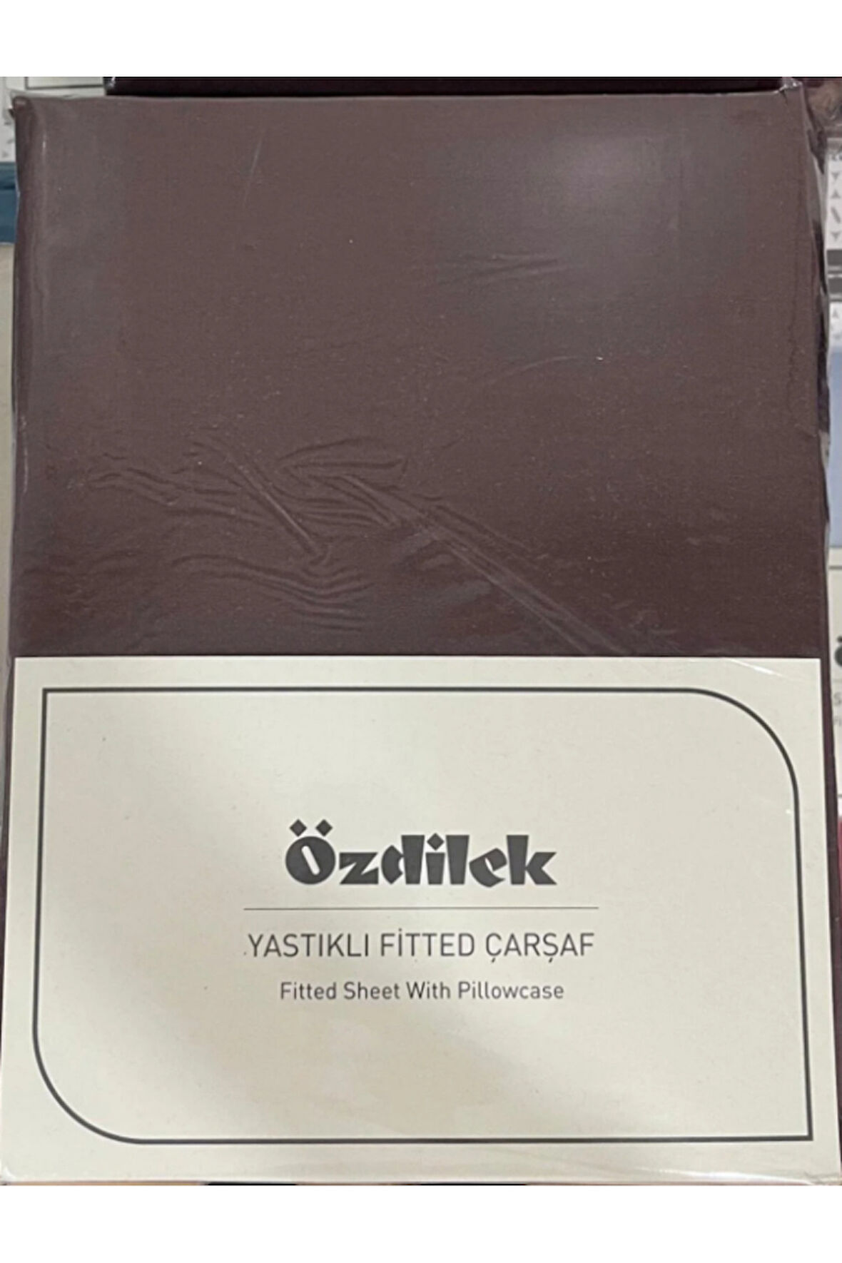 Özdilek Colurist Lastikli Fitted Tek Kişilik Çarşaf Takımı 120 x 200 +30 Cm ( 30 Cm Yükseklik ) Mürdüm