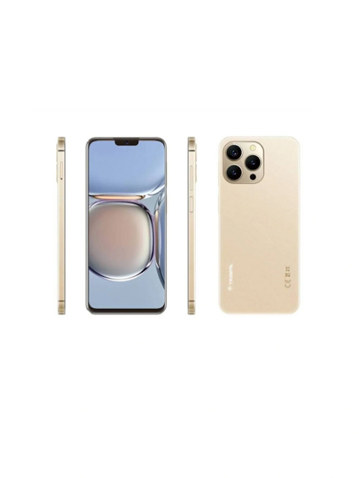 Trident A55 128GB Hafıza 6GB Ram 6,52" Gold Cep Telefonu