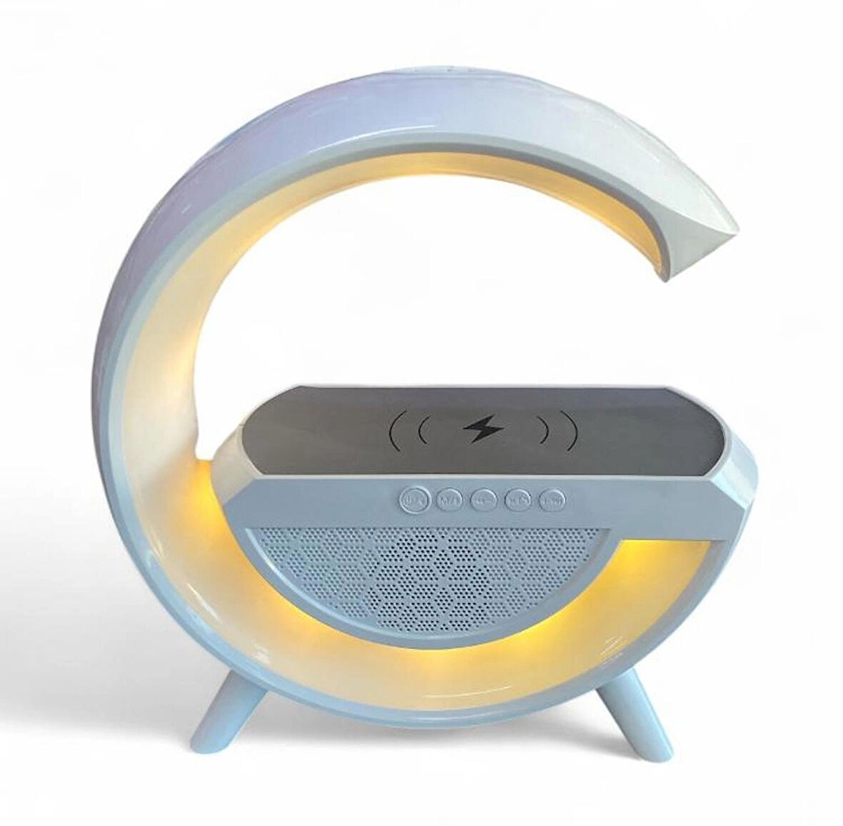 Ledli Şarj İstasyonlu bluetooth Şarjlı Hoporlor 9890