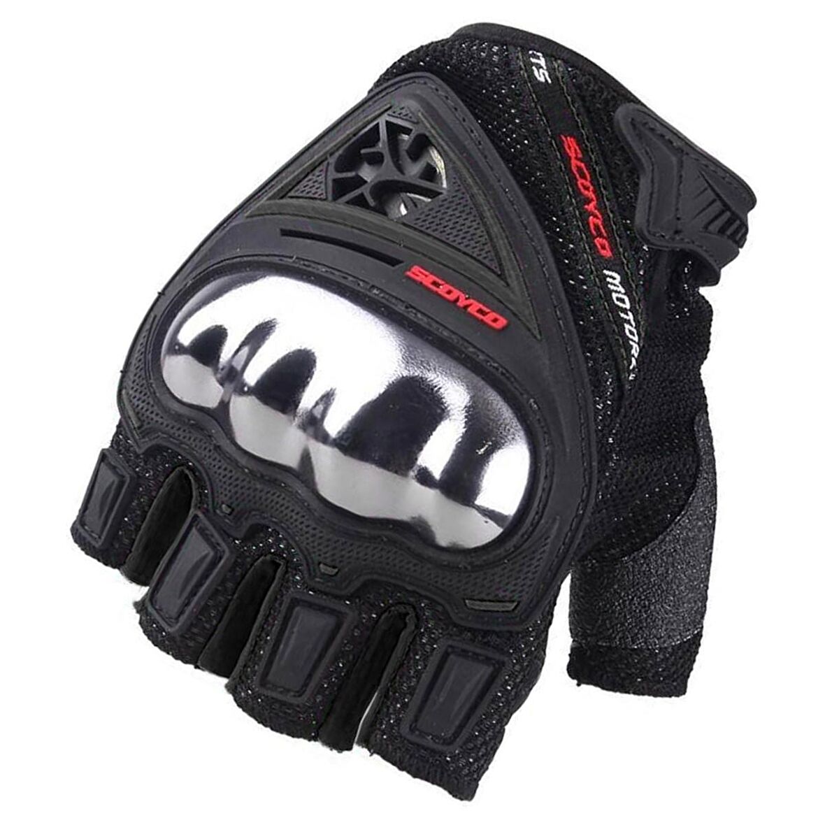 Scoyco MC44D Kisa Parmak Motosiklet Eldiveni