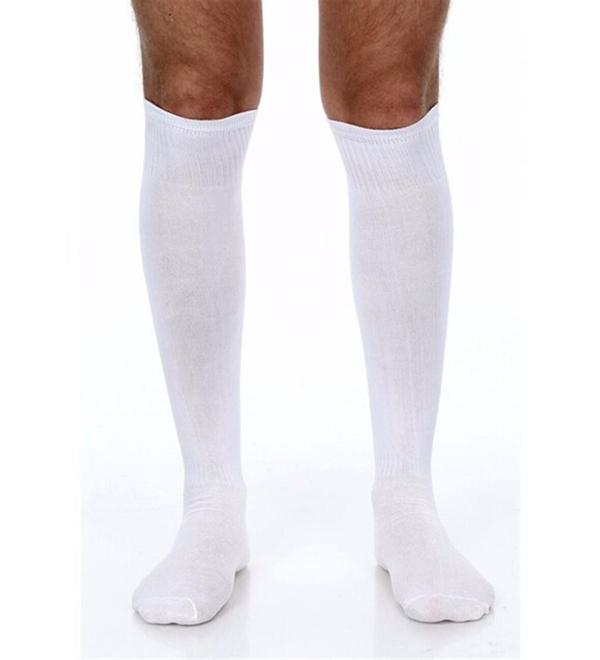 Vertex Süper Konç - Beyaz 40-45 Uzun Futbol Çorabı - VRTXKONÇ