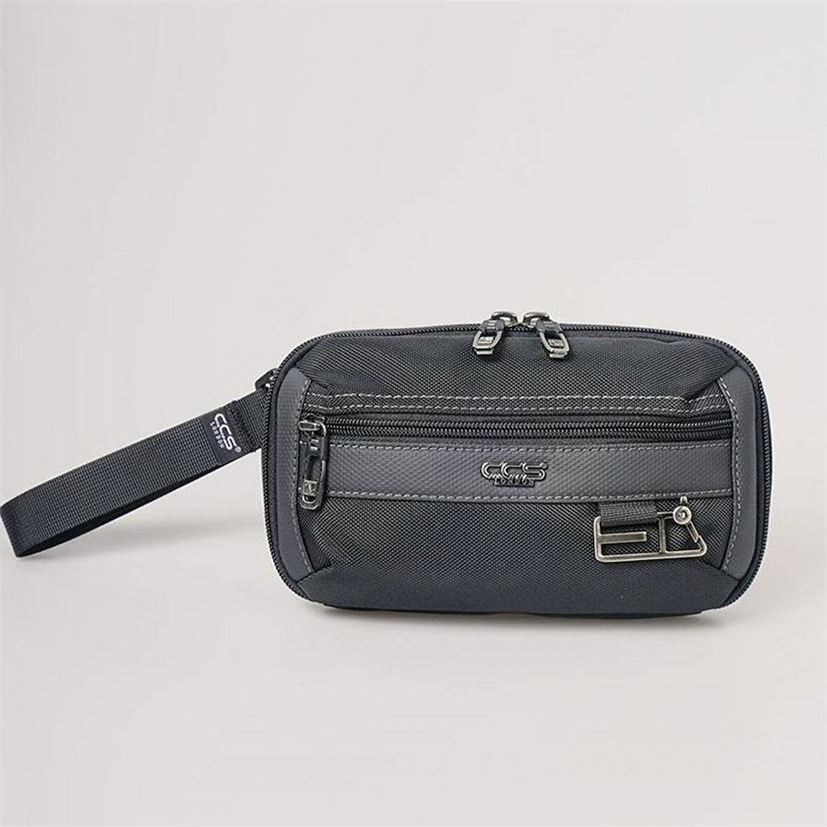 ÇÇS 31531 Çift kullanım Bel ve Dopp Kit El Çantası Siyah