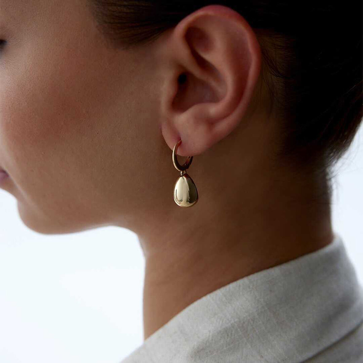 Damla Sallantılı Küpe