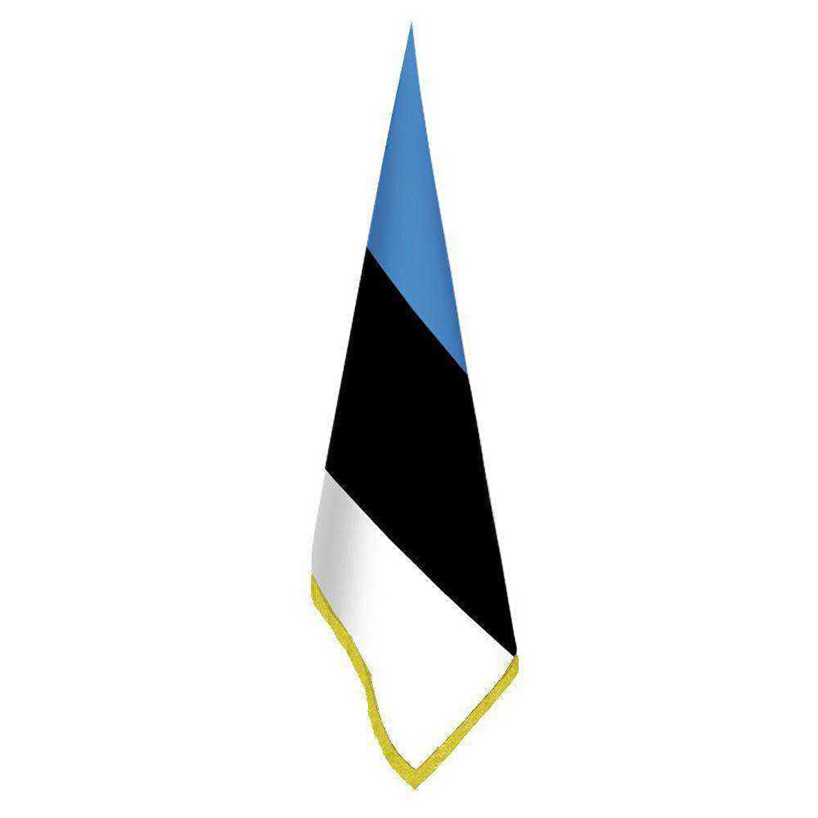 Estonya Bayrağı - Ofis - Makam -toplantı Odaları - Saçaklı Makam Bayrağı