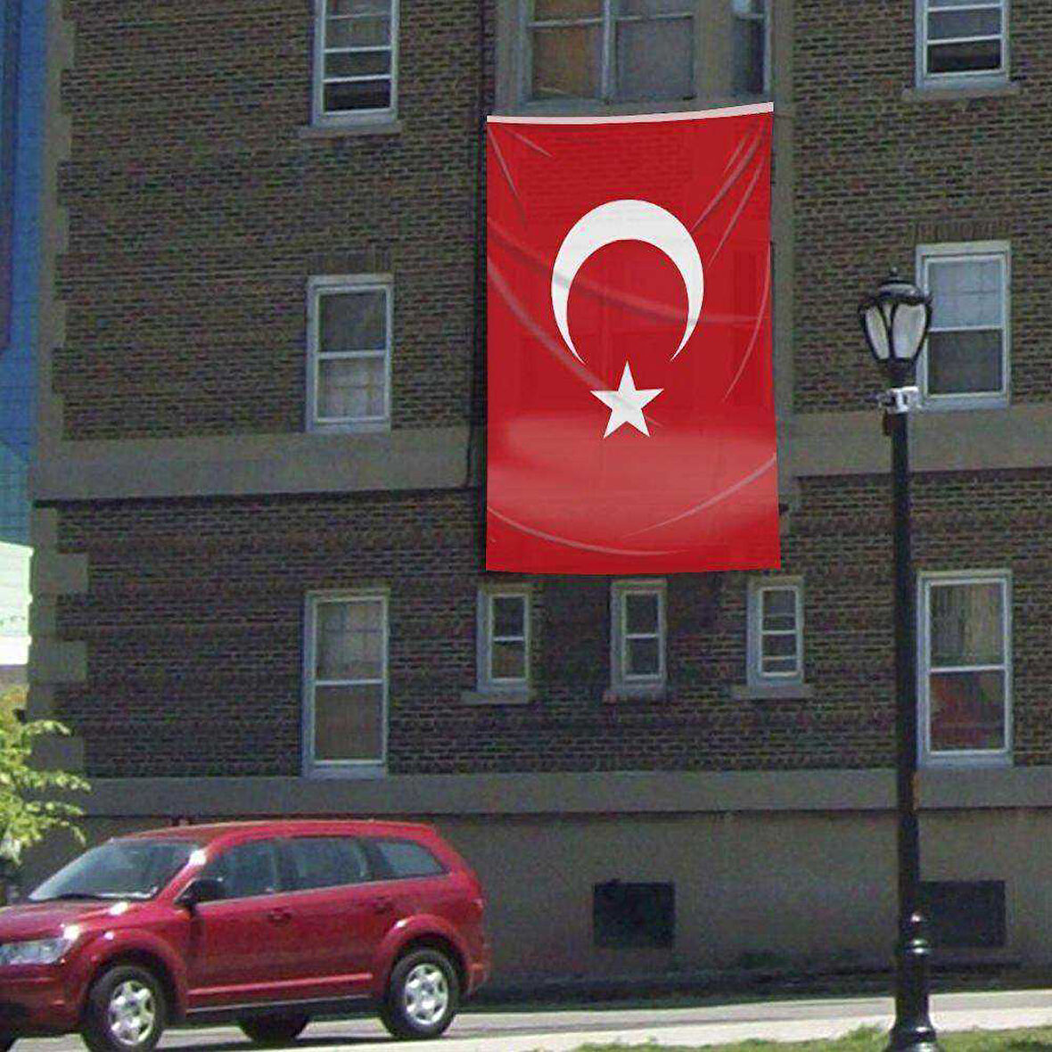 Tc Raşel Kumaş Ay Yıldız - Türk Bayrağı -300x450cm - 3x4,5 Metre - Bayrak