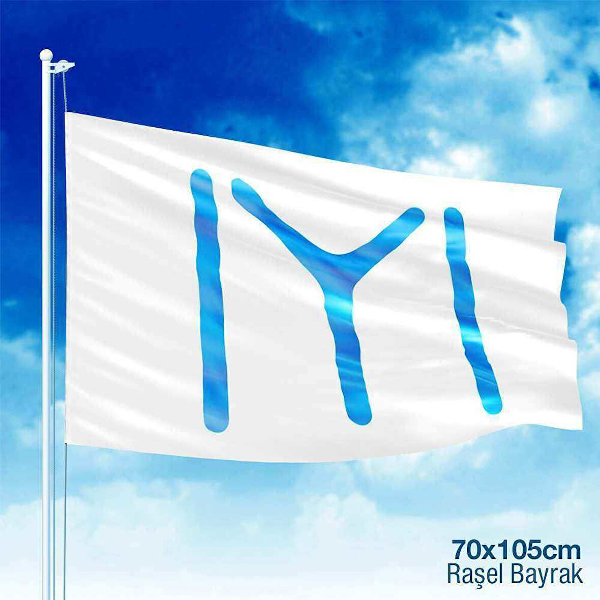 Kayı Osmanlı Iyı Türk Boyu Sancak -bayrak- Cephe Poster