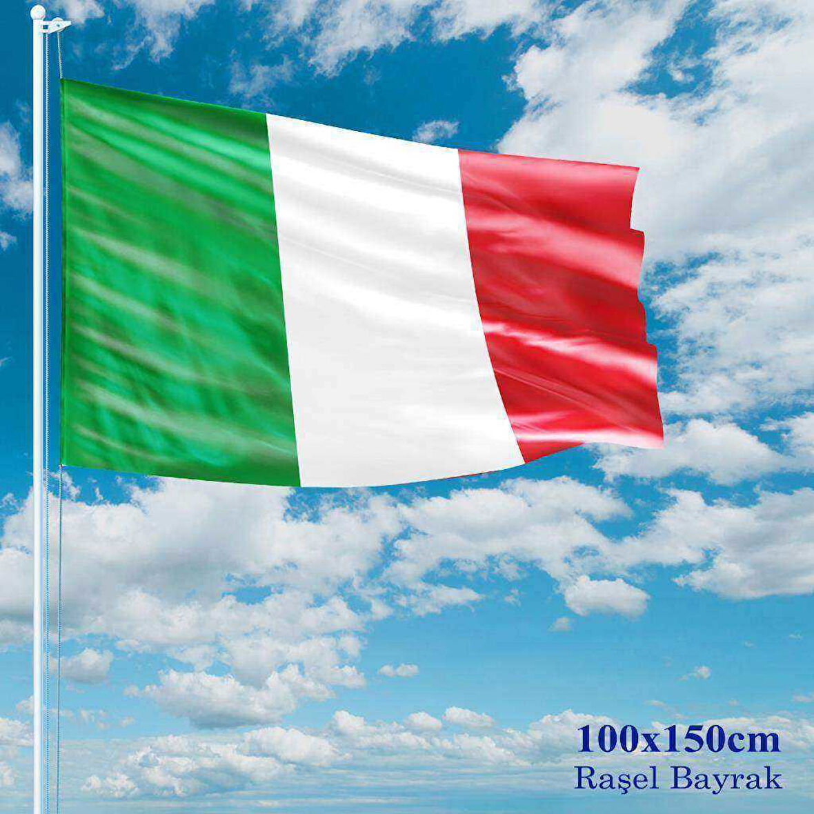 İzlanda Bayrağı - 100x150 Cm (1 Metre X 1,5 Metre) - Raşel Kumaş