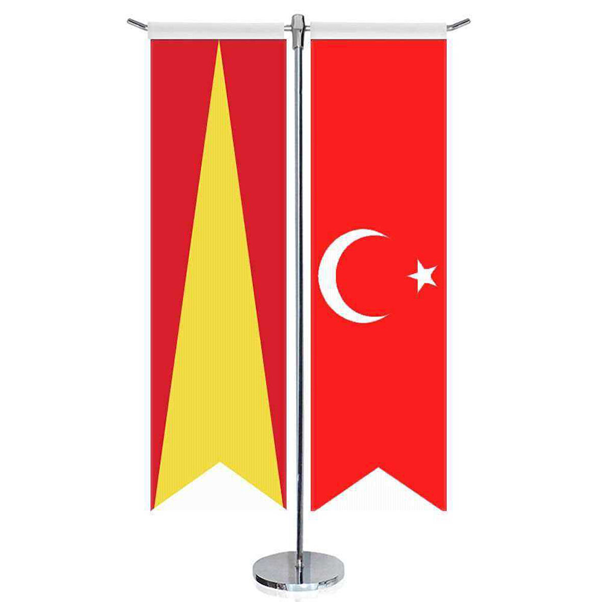 Babür İmp, Bayrağı -17 Eski Türk Devletleri Ve Türkiye - Kırlangıç - Saten T Direk 2li Masa Bayrağı