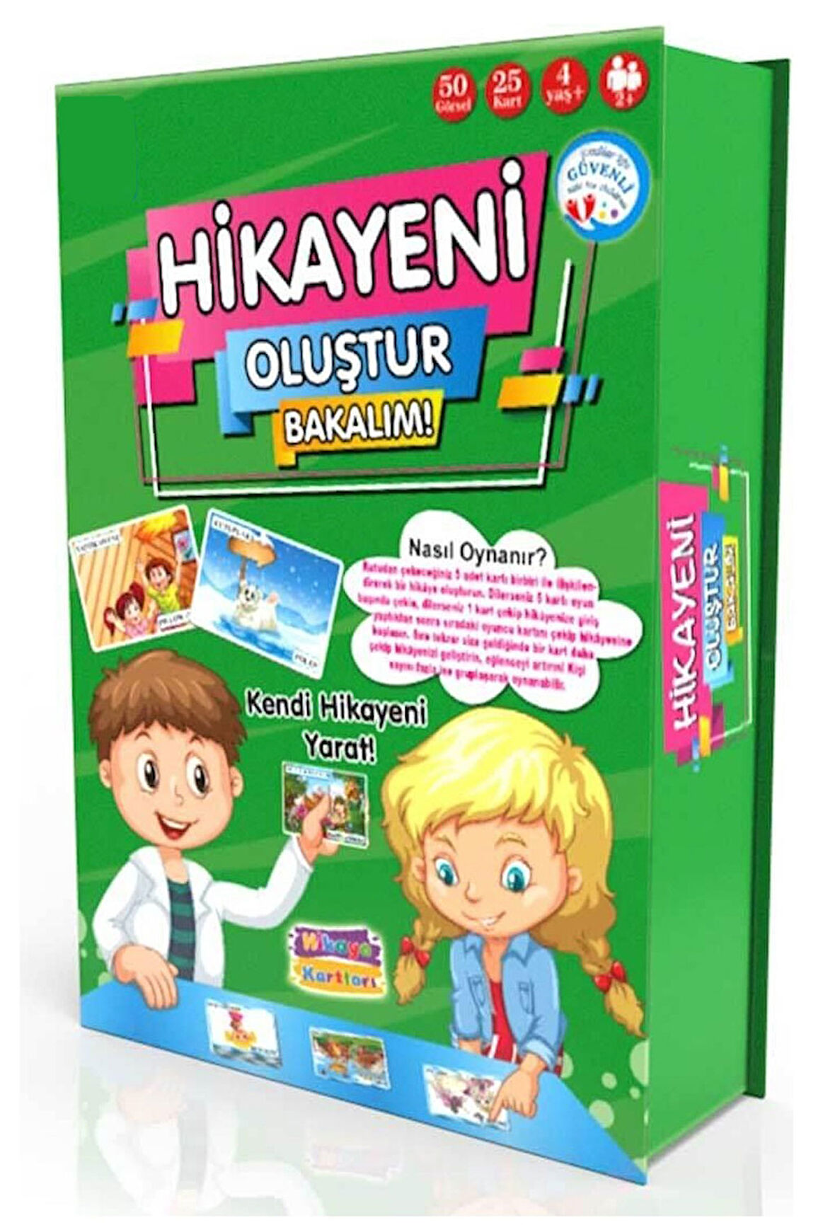 Hikayeni Oluştur Bakalım Eğitici Ve Eğlenceli Oyun 25 Kart