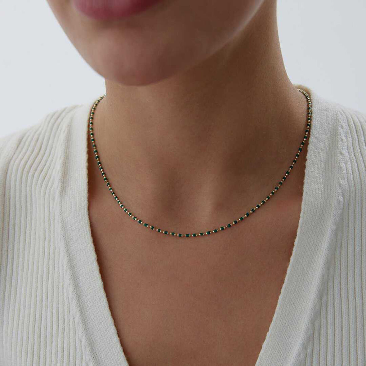 Yeşil Mineli Golf Zincir