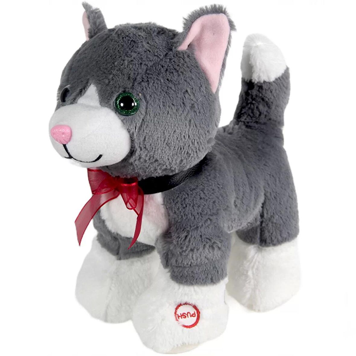 Peluş Sesli Kedi 33 cm