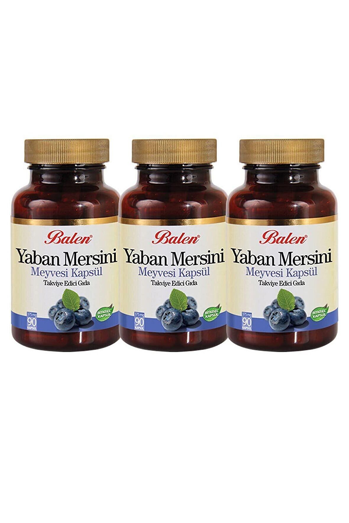 Balen Yaban Mersini Meyvesi 90 Kapsül (3 Adet)