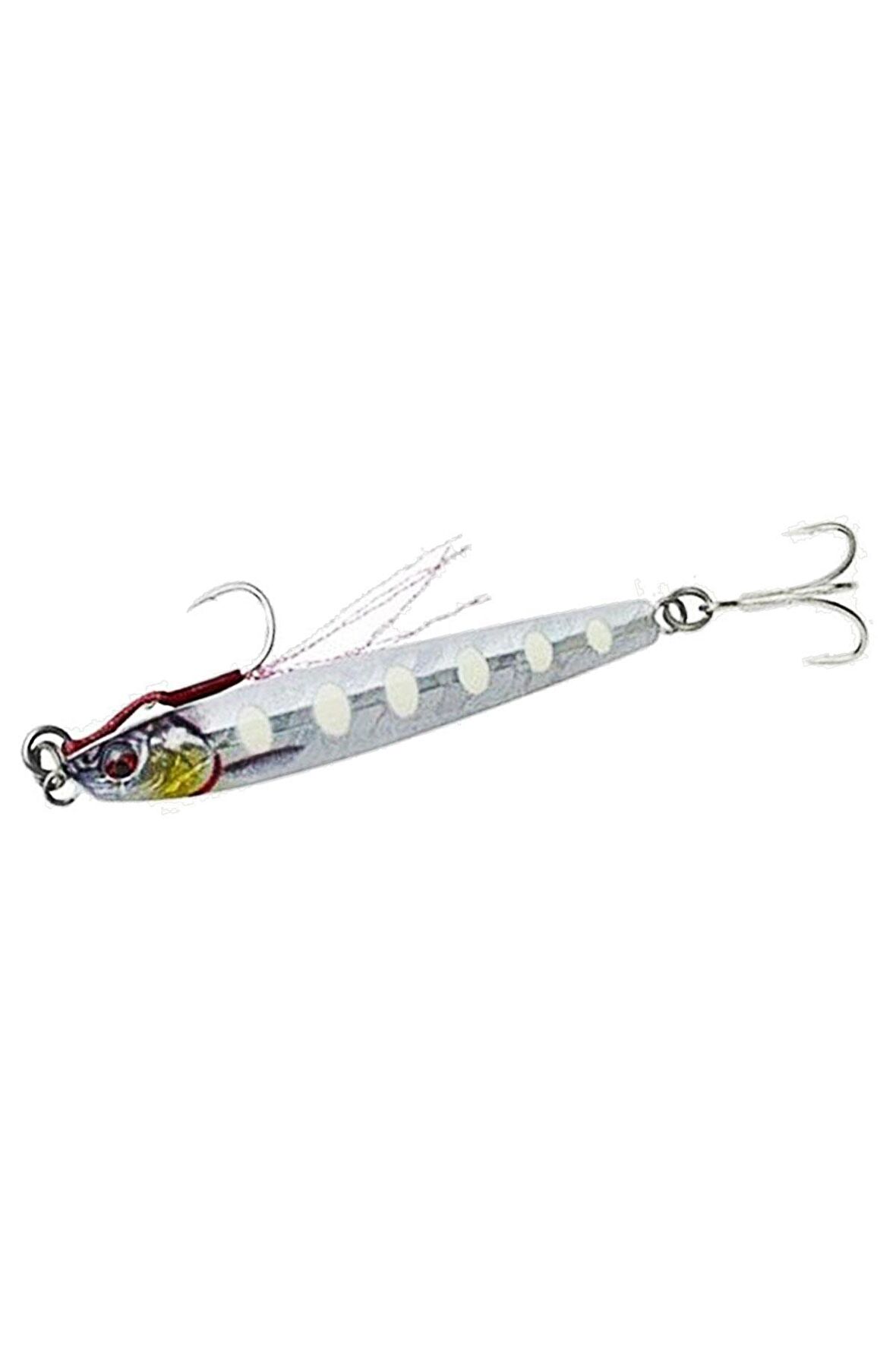 Savage gear 3D Jig Minnow 5 gr 4,6 cm Metal Jig Yem Bone White Glow