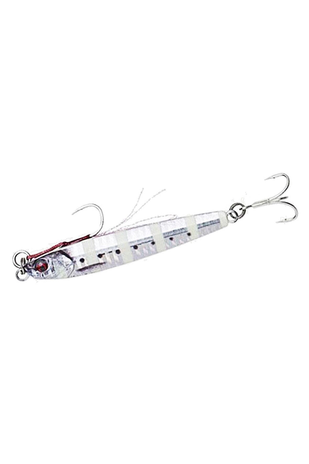 Savage gear 3D Jig Minnow 40 gr 9,3 cm Metal Jig Yem Glow Zebra