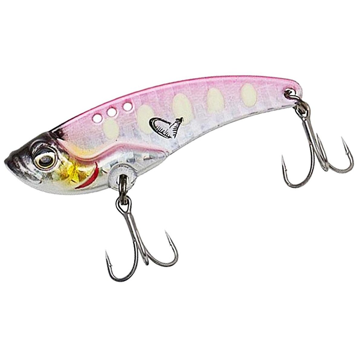 Savage Gear Vib Blade SW 3.5 cm 4 gr Vibrasyon Yem Pink Glow Dot