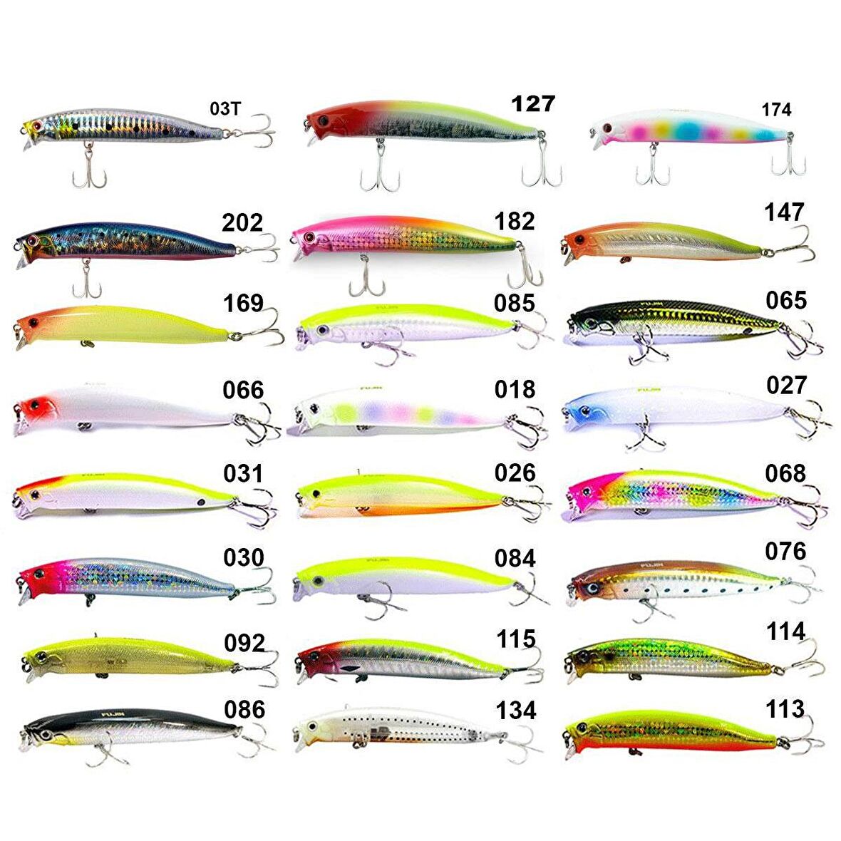 Fujin Punisher 10.5cm 16gr Maket Balık 169 All Glow