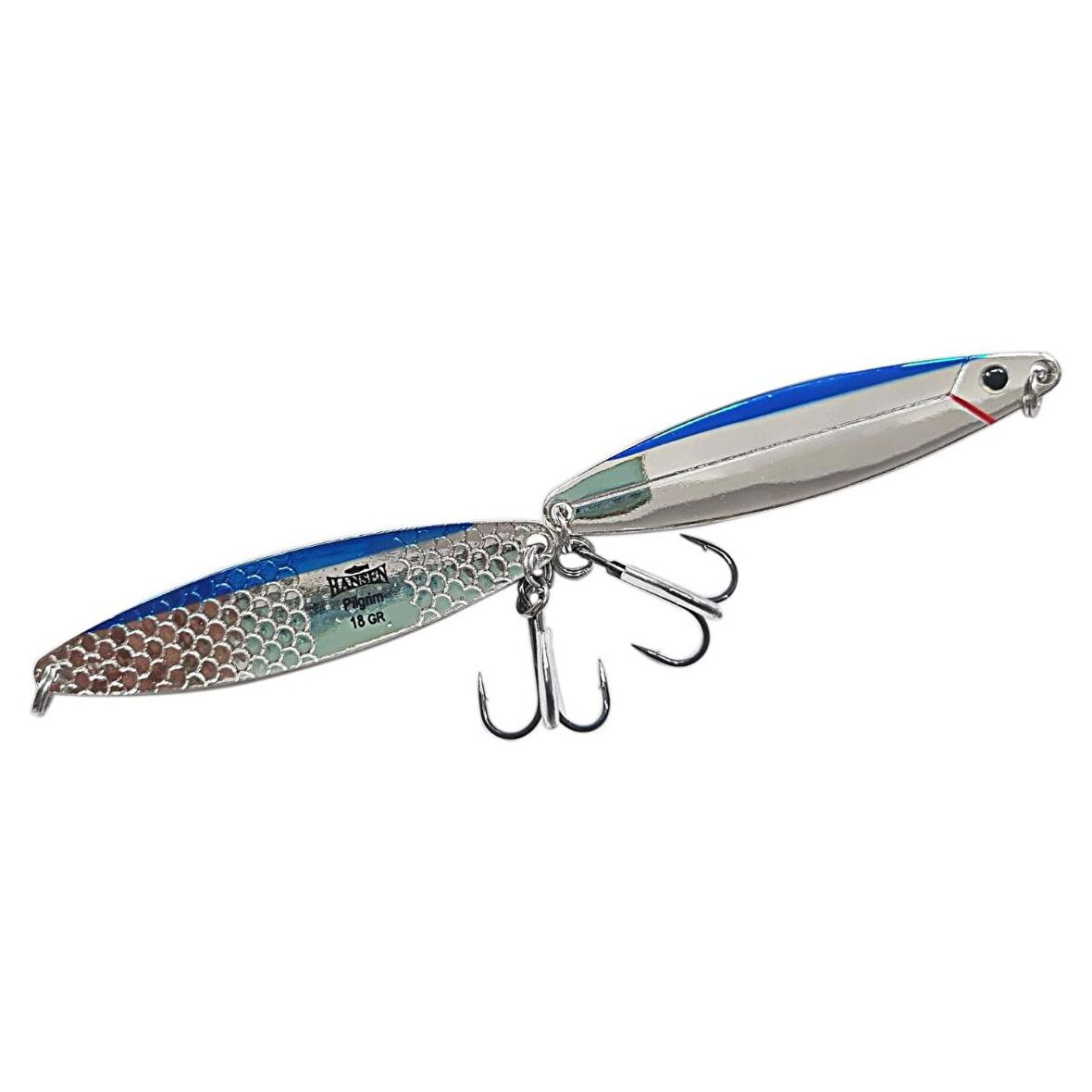 Hansen Pilgrim 6.1cm 10g Kaşık Silver Blue