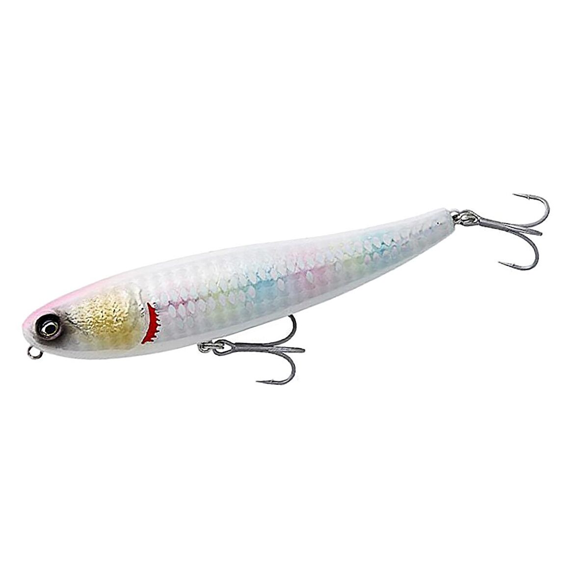 Savage Gear Bullet Mullet 5.5 cm 3.3gr LRF Su Üstü Yem LS White Candy