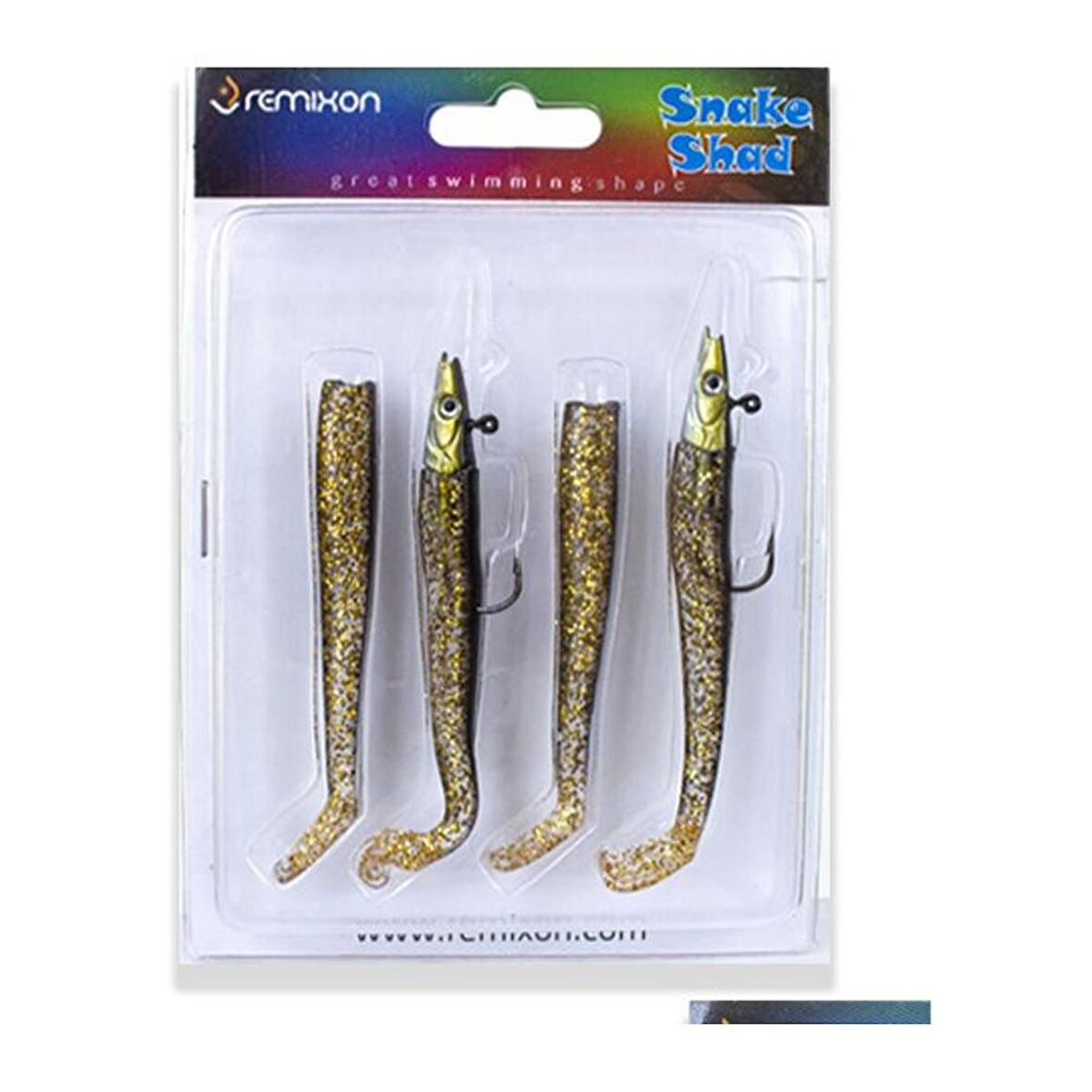 Remixon Snake Shad 11cm 10gr 4+2 Silikon Balık 09