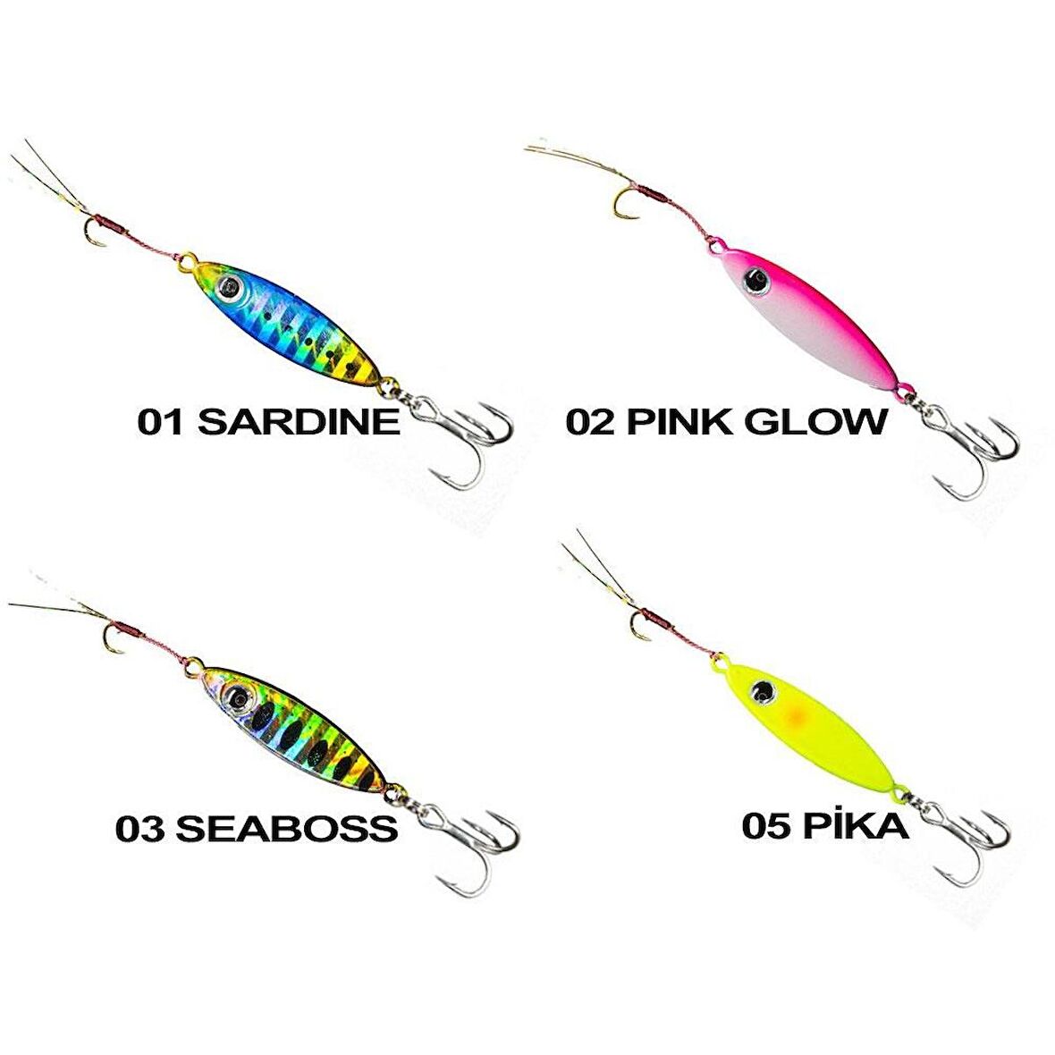 Ryuji Zuby 32mm 6.6gr LRF Jig Yem Sardine