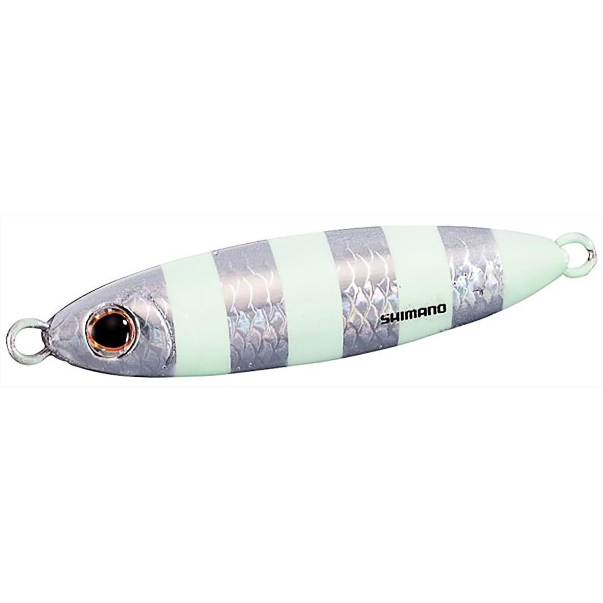 Shimano Ocea Stinger Butterfly Flat Light 66mm 40gr Metal Jig Yem 001 Zebra