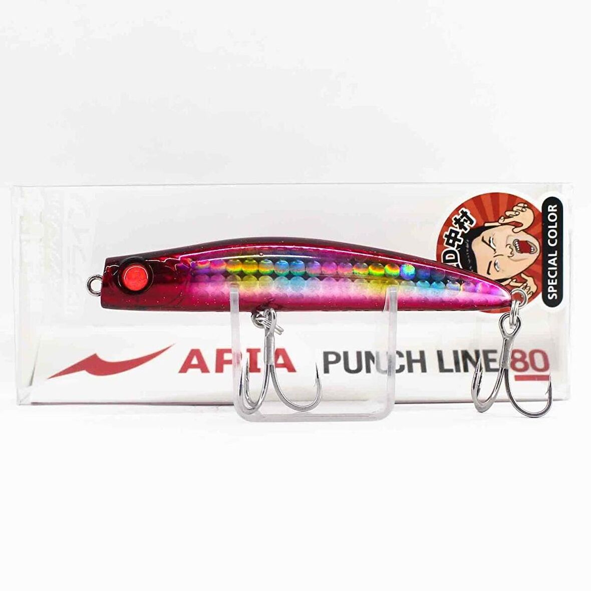 Apia Punch Line 80S 80mm 13gr Batan Maket Balık 10 Red Joker XX