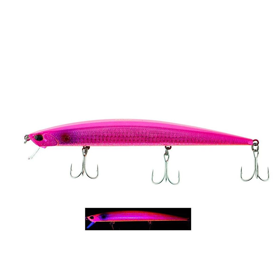 Fujin Flux 140mm 18gr Floating Maket Balık 208 Hirame Pink