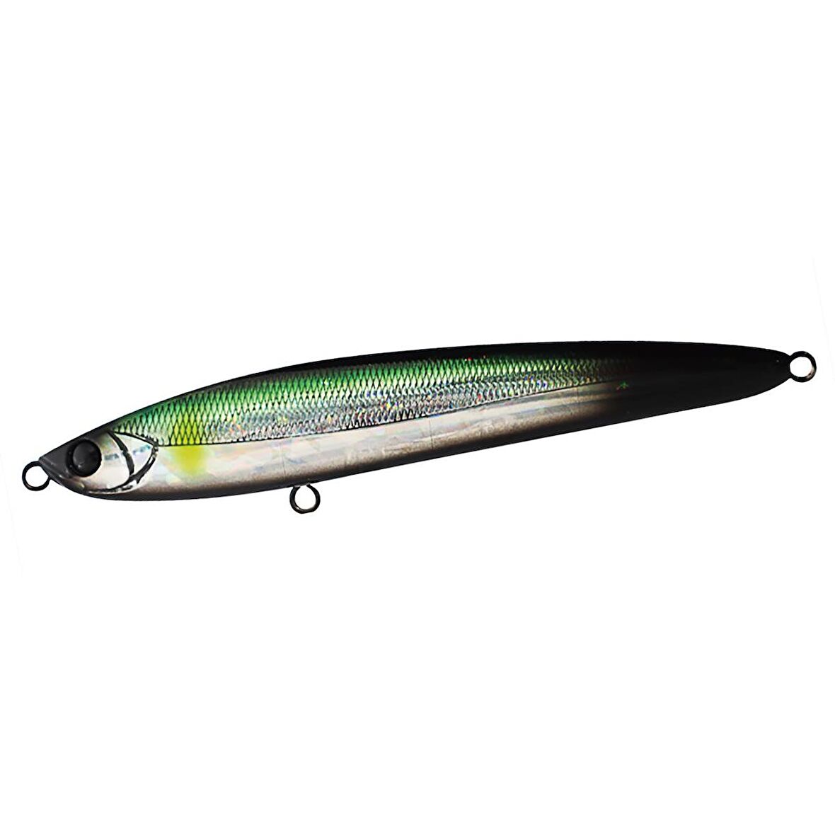 Apia Baleine 125F 125mm 22gr Floating Maket Balık 07 Black Silver Sweet Fish