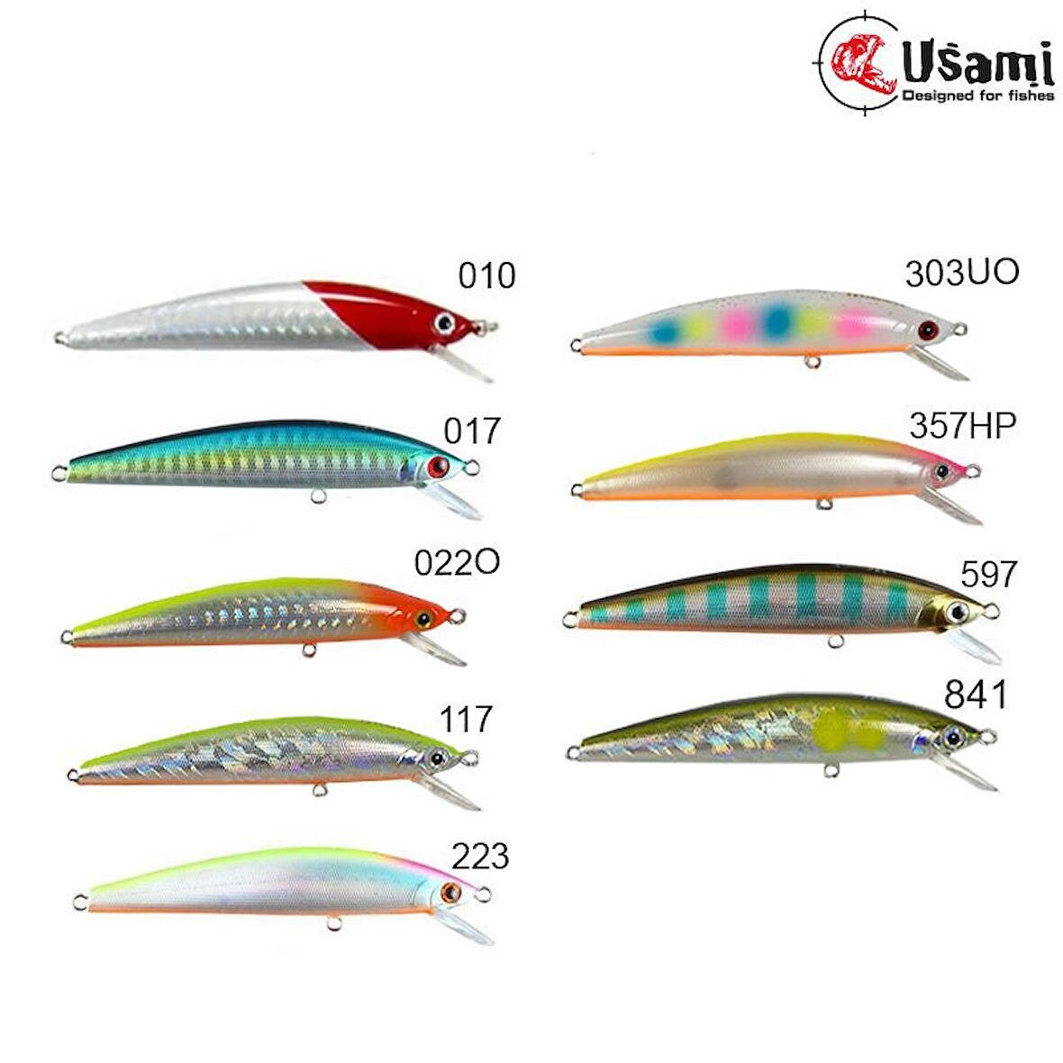 Usami Now 80F-SR 80mm 6.2gr Maket Balık 357HP