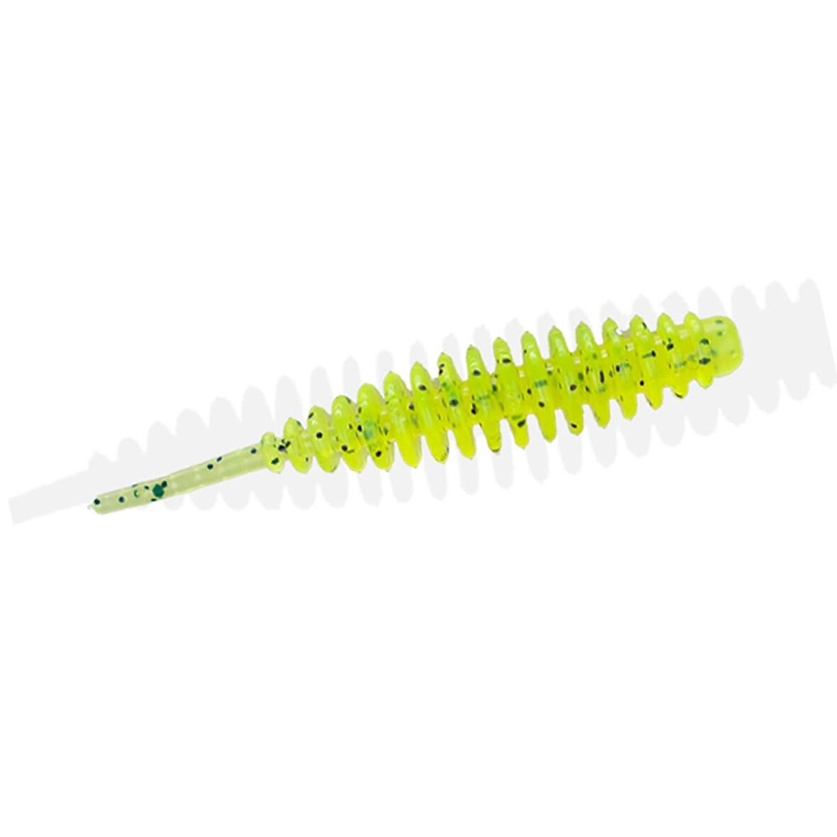 Fujin Tantoo 60mm 10 Adet LRF Silikonu Chartreuse Black UV