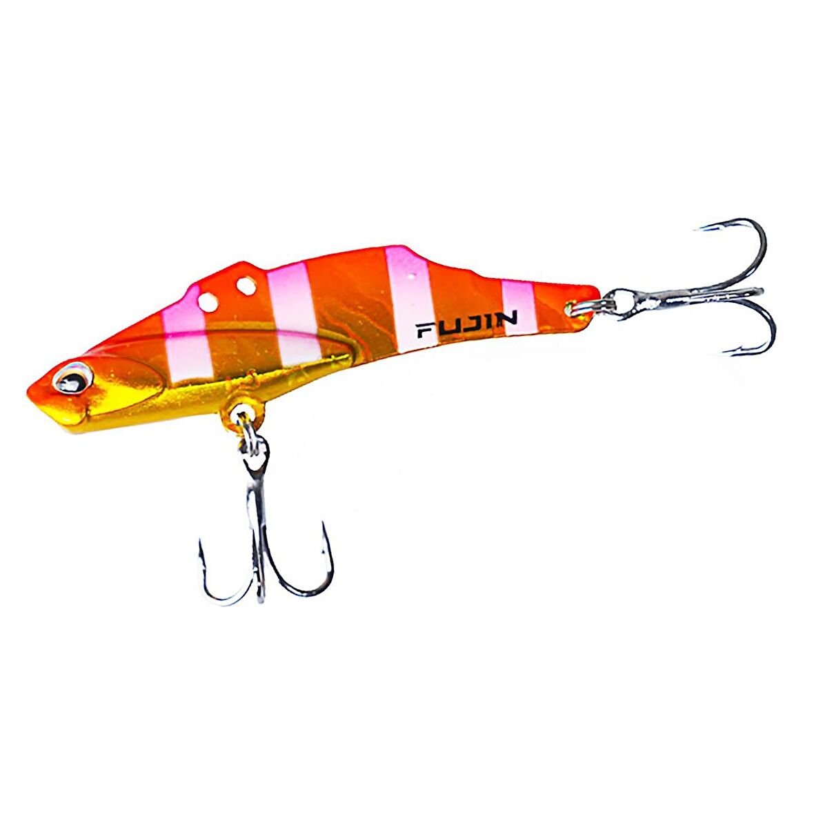 Fujin Metal Vibe 50mm 10gr Vibrasyon Yem 109 Pink Gold Zebra Glow