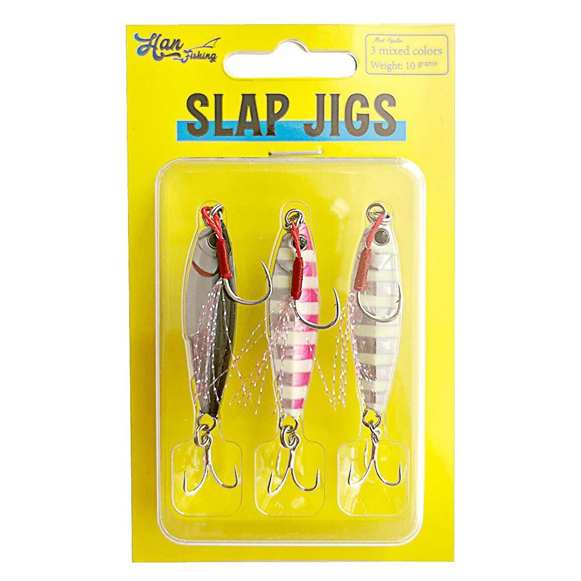 HanFish Slap Jigs Mix 10gr LRF Jig Yem