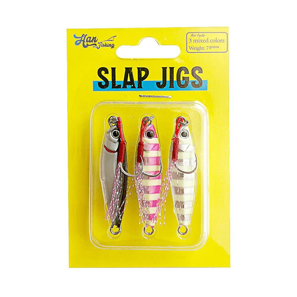 HanFish Slap Jigs Mix 7gr LRF Jig Yem