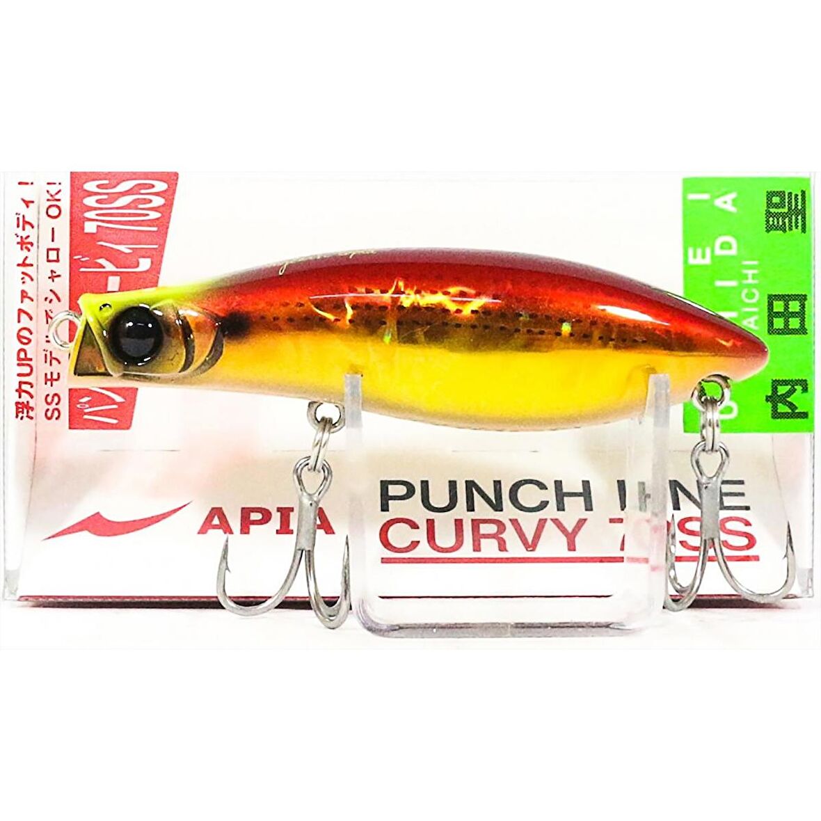 Apia Punch Line Curvy 70SS 7cm 11gr Maket Balık 12 Akakin Konoshiro