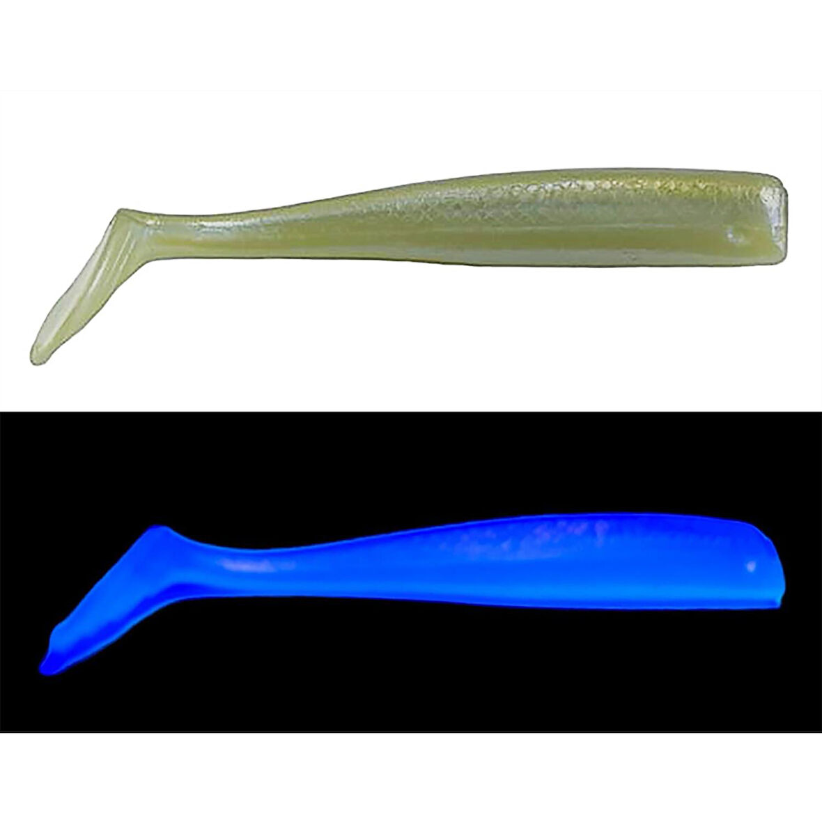 Mef Sargan 8cm 5 Adet Silikon Yem UV Gold