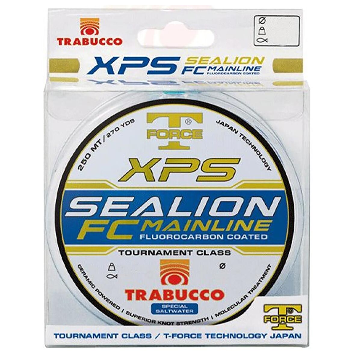 Trabucco T-Force XPS Sealion FC-M 250mt Olta Misinası 0.30mm - 7.73kg