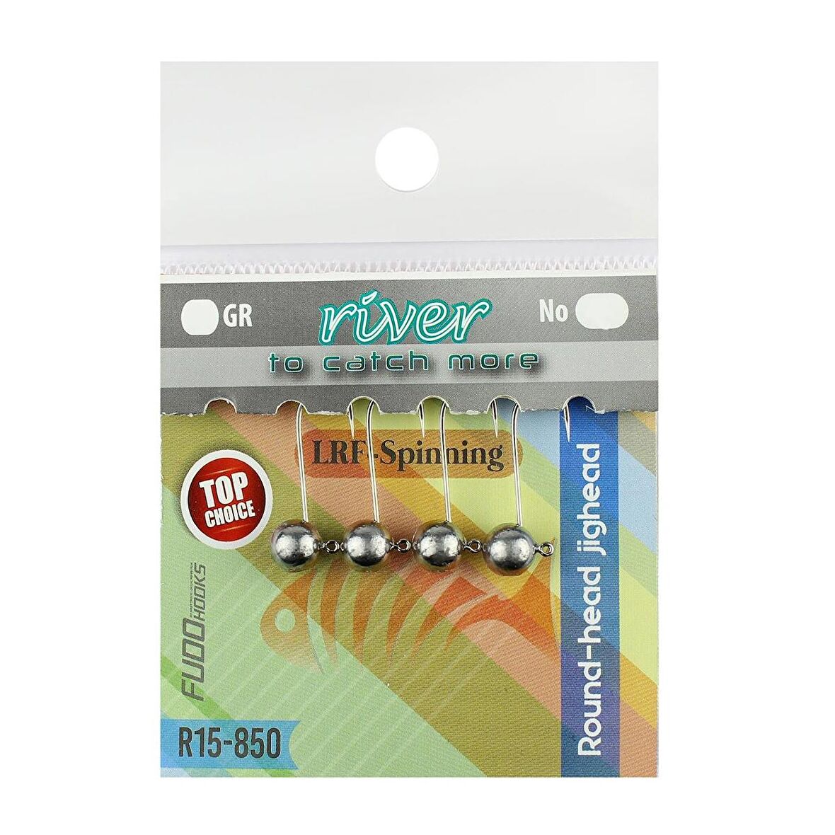 River Top kafa 4 Adet Jig Head 2 GR