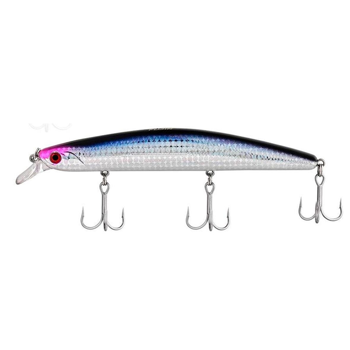 Fujin Z-Bass Minnow 125F 21gr Maket Balık 203 Black Back GB