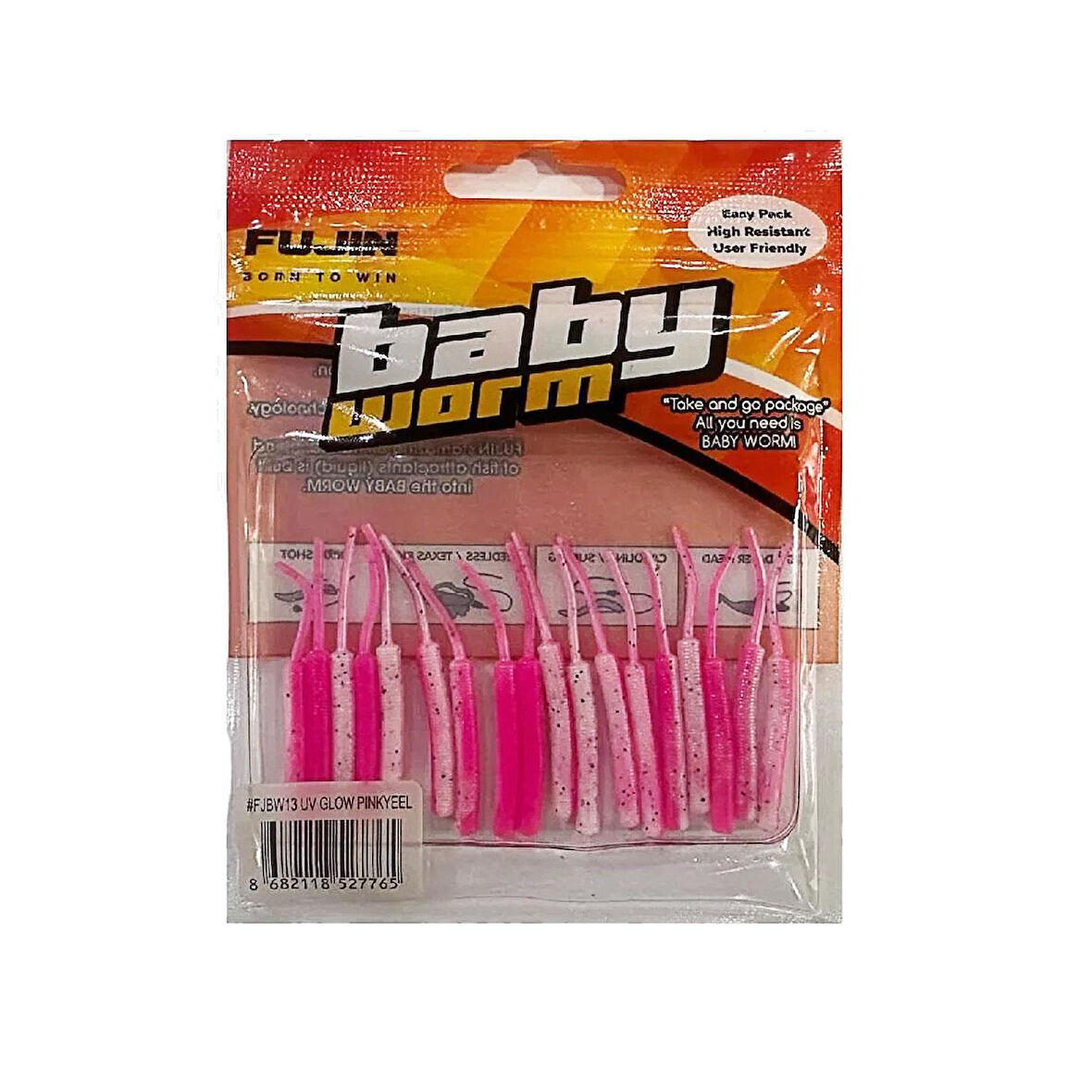 Fujin Baby Worm 5.2 cm Floating LRF Silikonu Pinkyeel