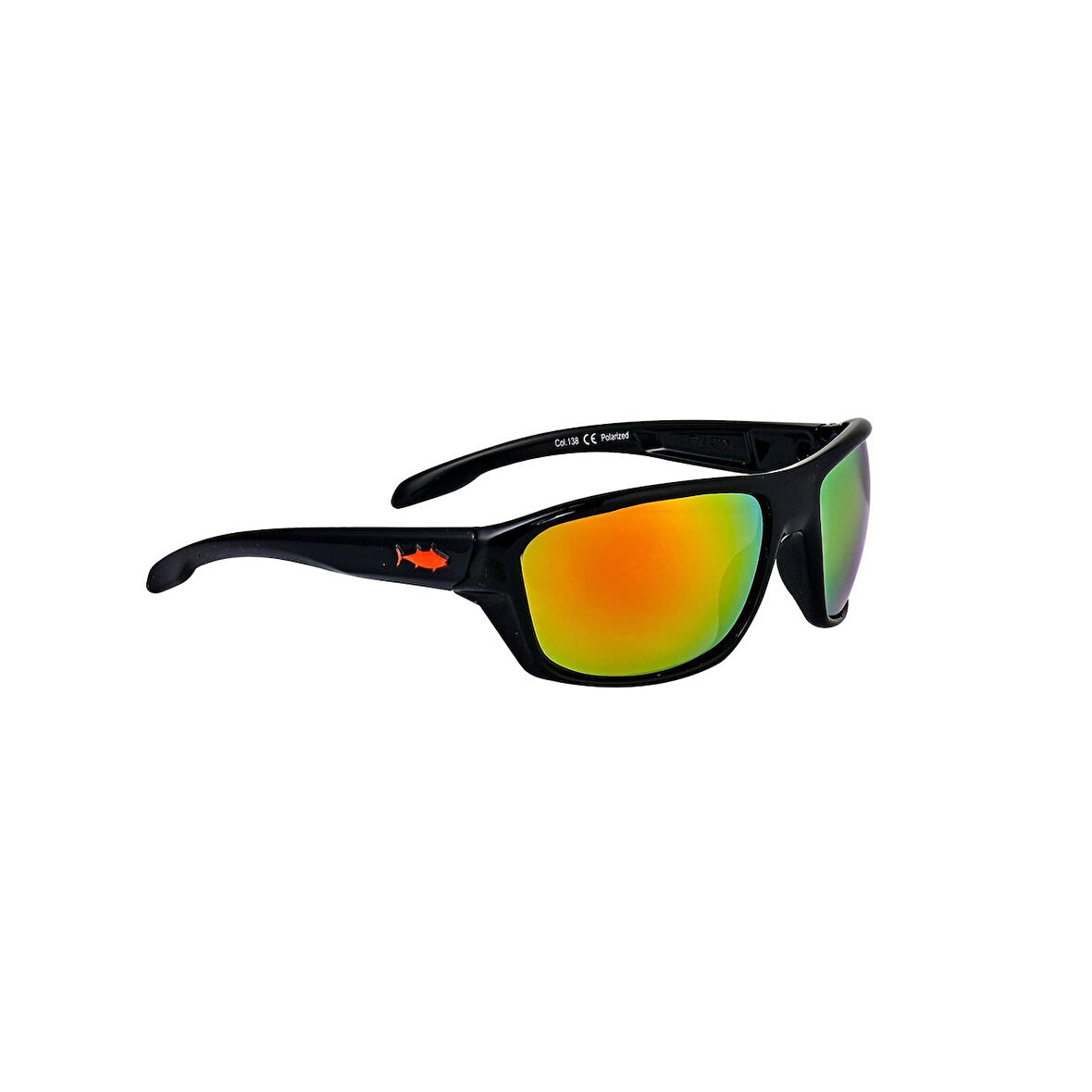 Fujin Pro Angler Polarize Güneş Gözlüğü C138 Orange Shiny Black