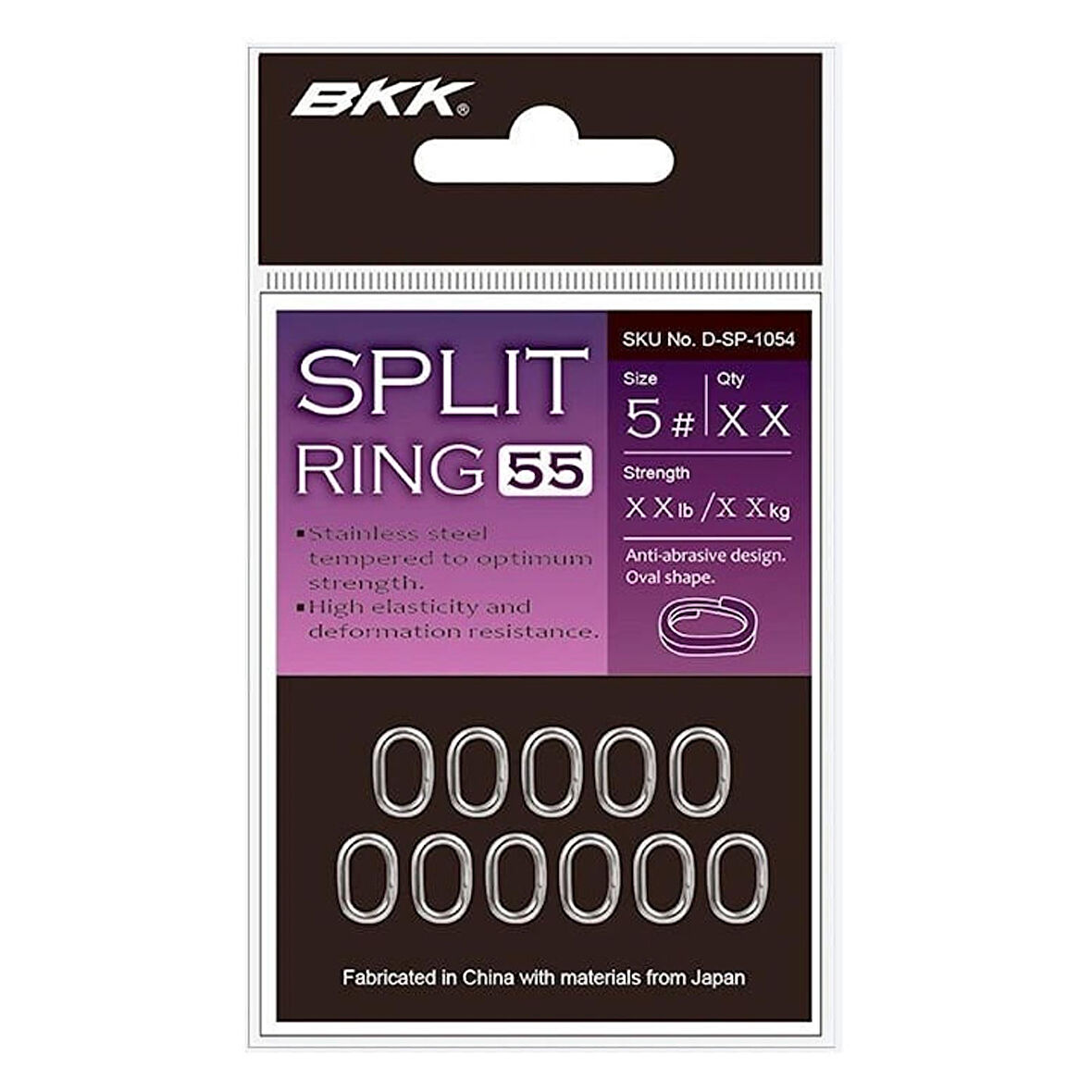 BKK Split Ring-55 Halka 3 No / 30 Kg / 18 Adet