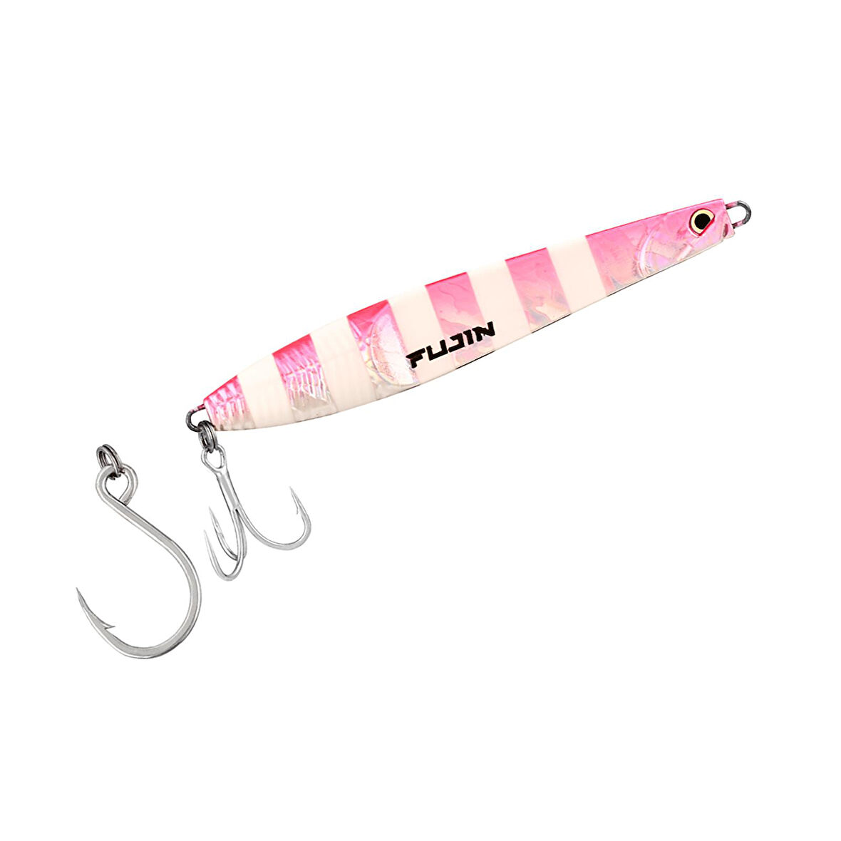 Fujin Jigeer 35gr 105mm Kaşık Yem MT02 Pink Zebra Glow