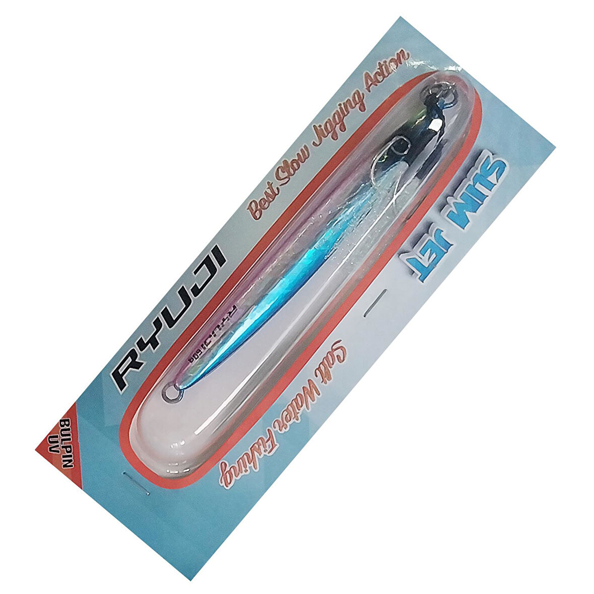 Ryuji Slim Jet 10cm 40gr Metal Jig Yem Bulpin UV