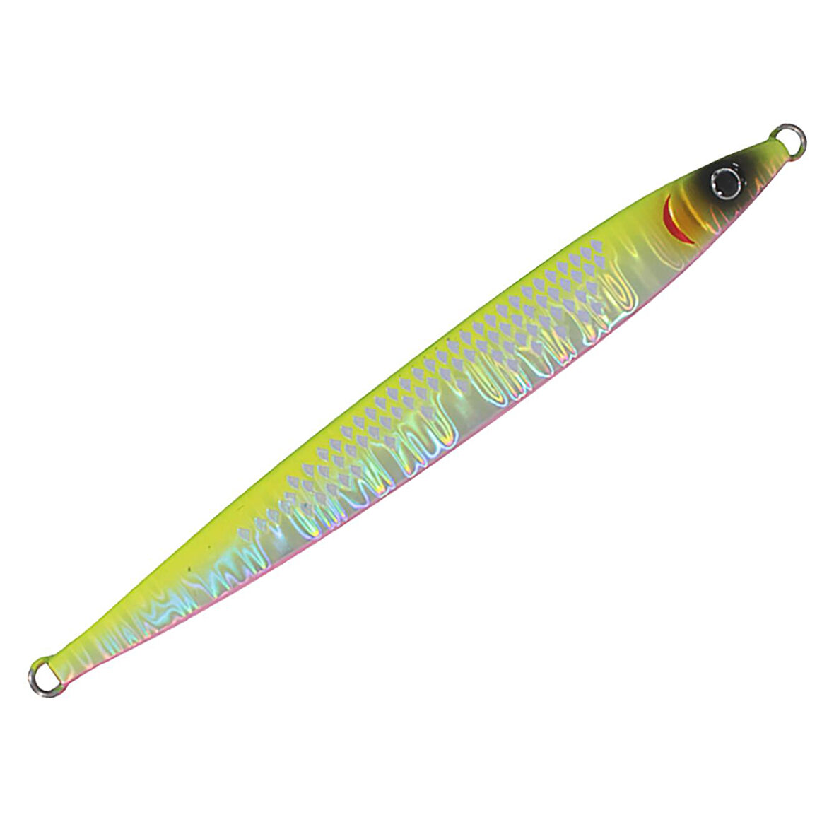 Ryuji Vertical Jig 12.5cm 60gr Metal Jig Yem UV Chartreuse
