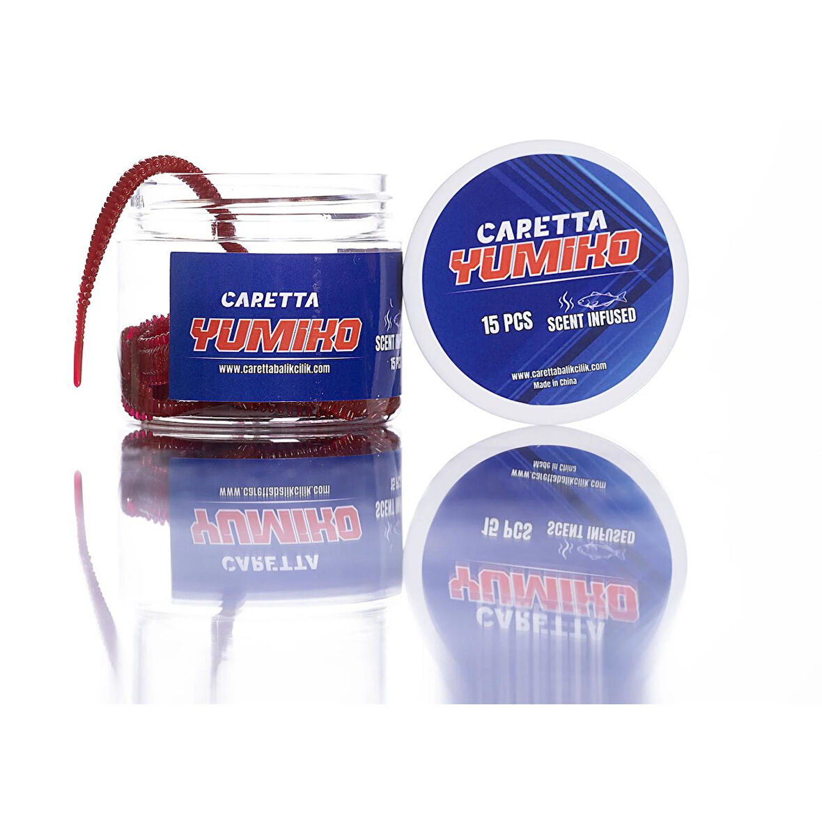 Caretta Yumiko 8cm 15 Adet LRF Yemi Blood Red