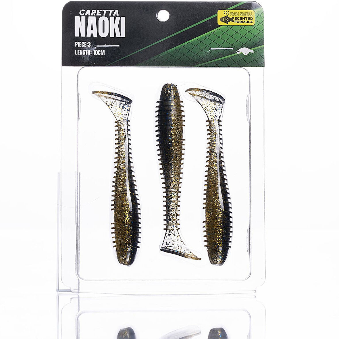 Caretta Naoki 10cm 7gr Silikon Yem Color #01