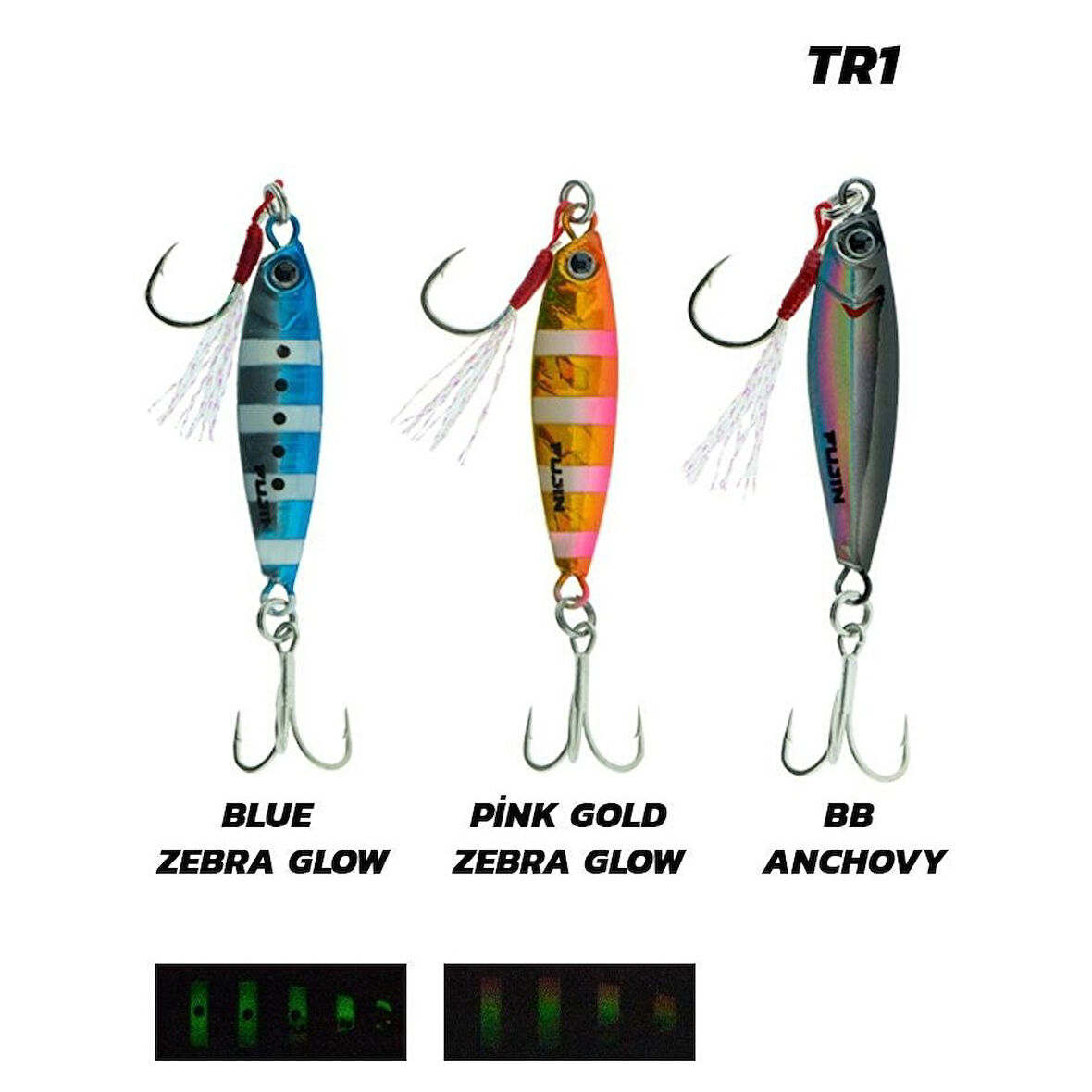 Fujin Jig-X Trio 3lü Micro Jig 5gr TR1