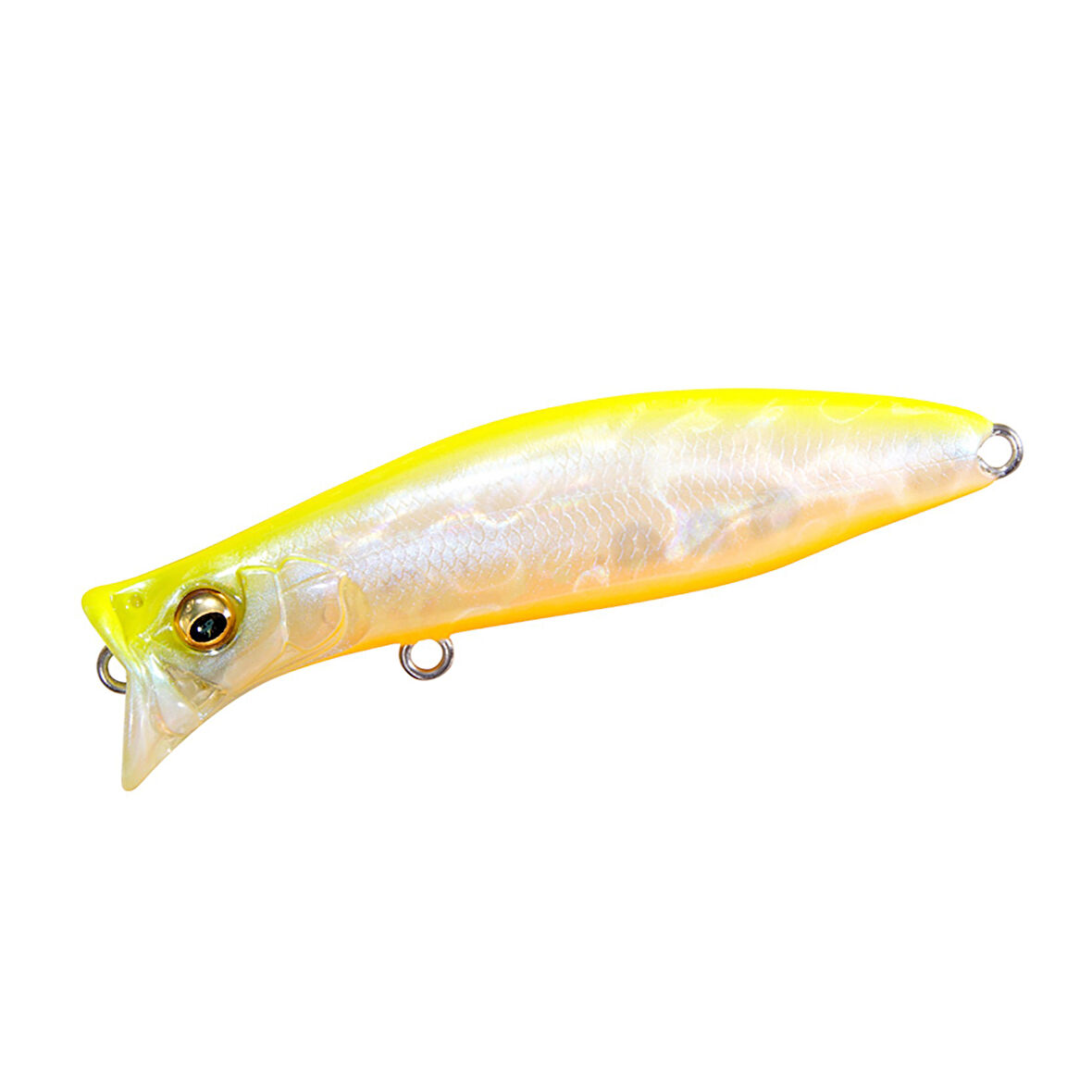 Megabass Kirinji 70mm 7gr Floating Maket Balık Shell Skin Lemon OB